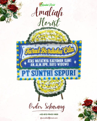 Papan Bunga Duka di Petisah Hulu