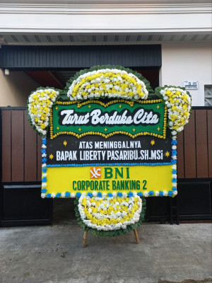 Papan Bunga Duka di Petisah Hulu