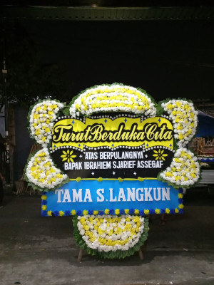 Papan Bunga Duka di Petisah Hulu