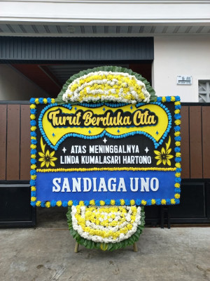 Papan Bunga Duka di Petisah Hulu