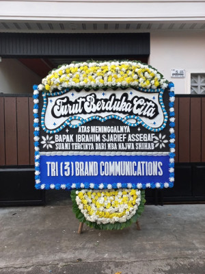 Papan Bunga Duka di Petisah Hulu